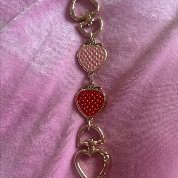 Strawberry gold purse bag extender chain - Picture 1 of 1